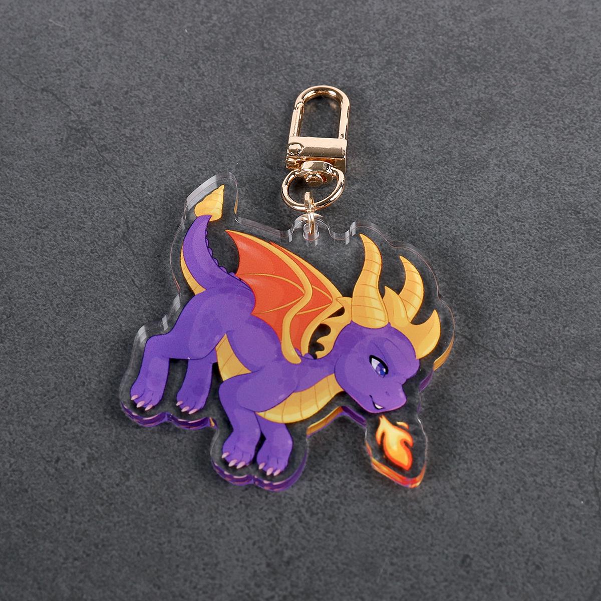 Spyro the Dragon - Acrylic Charm