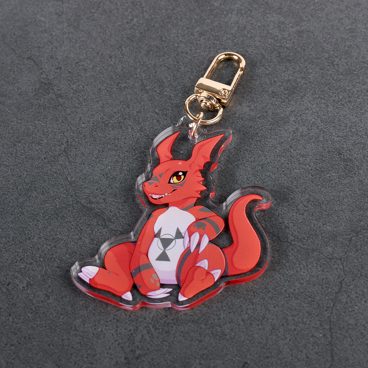 Guilmon - Acrylic Charm