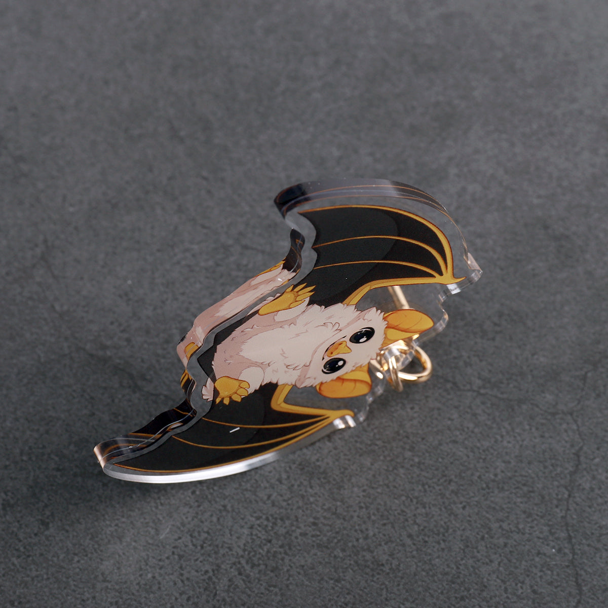 Honduran White Bat - Acrylic Charm