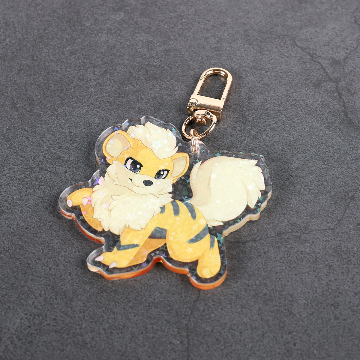 Growlithe - Shiny colours & Holographic reverse