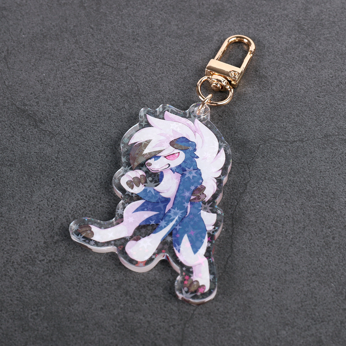 Lycanroc Midnight - Shiny colours & Holographic reverse