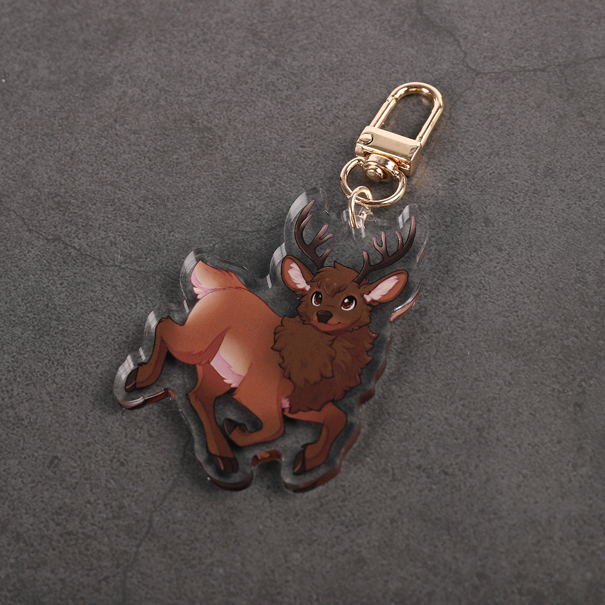 Elk - Deer - Acrylic Charm