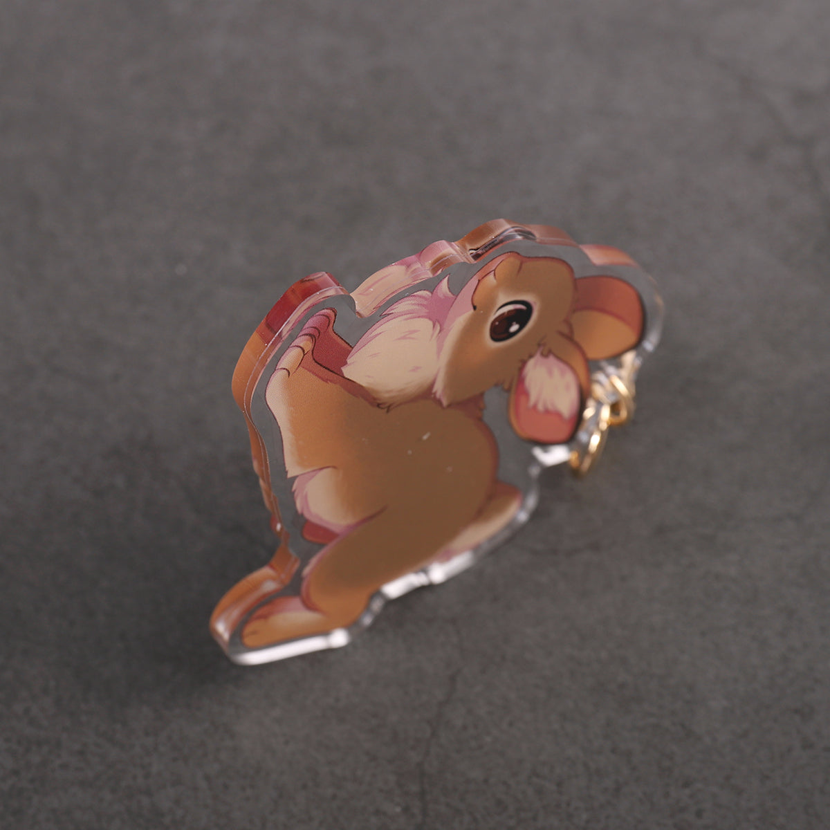 European Rabbit - Acrylic Charm