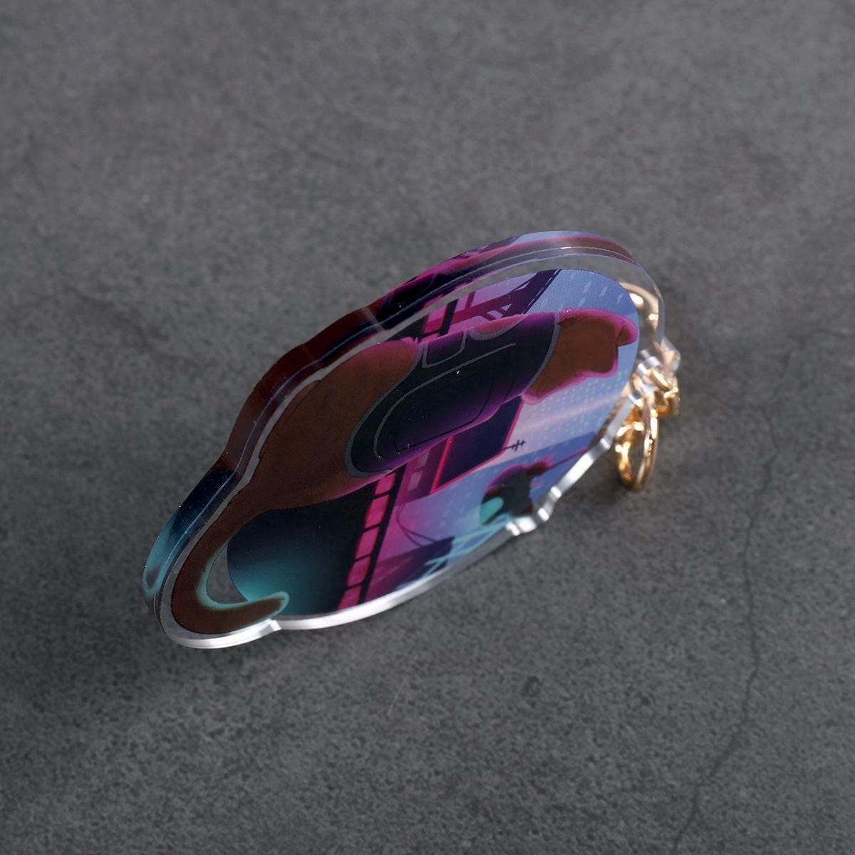 Little Outsider Cat - Stray - Acrylic Charm