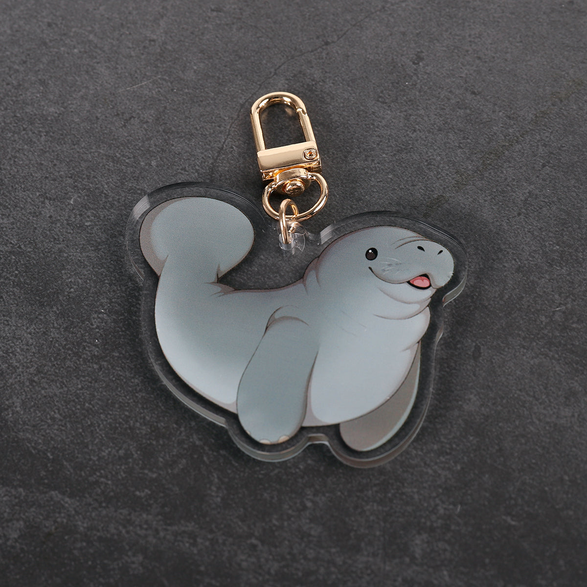 Manatee - Acrylic Charm