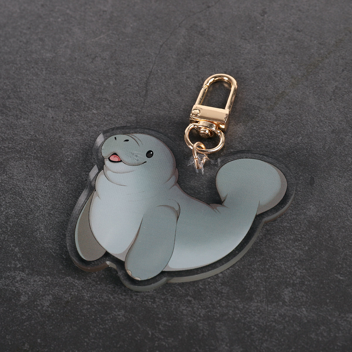 Manatee - Acrylic Charm