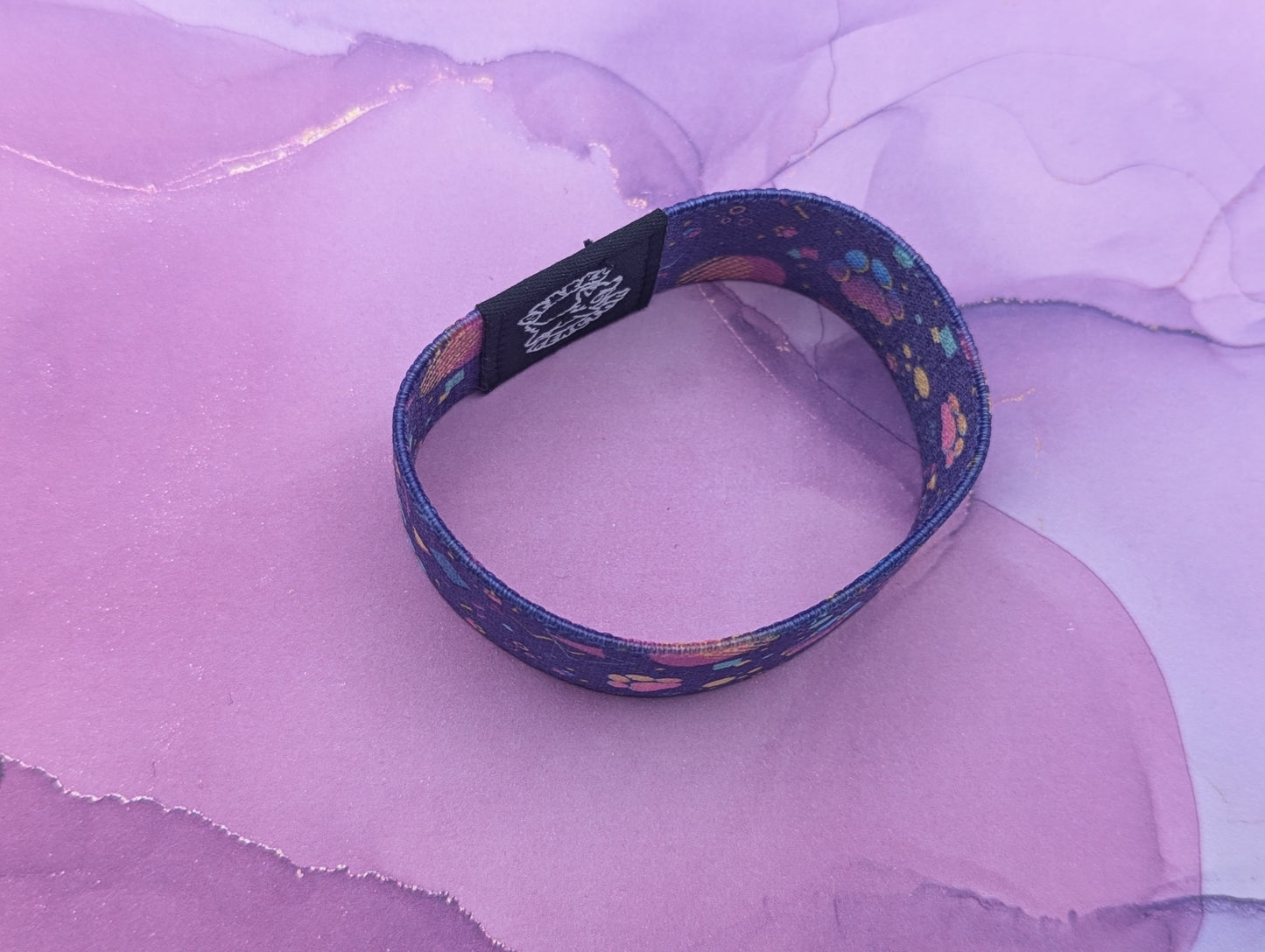 Pawprint Arcade - Elastic Wristband