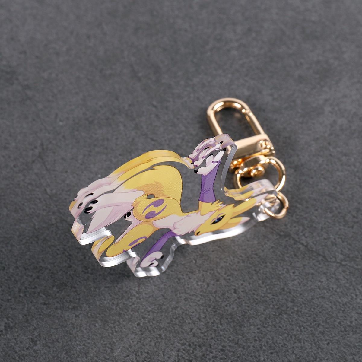 Renamon - Digimon - Acrylic Charm