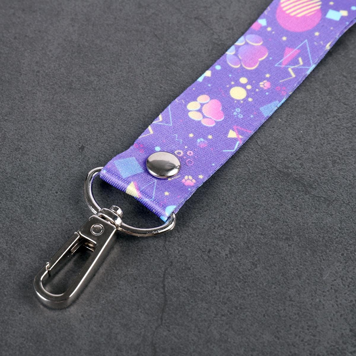 Pawprint Arcade Carpet - Lanyard