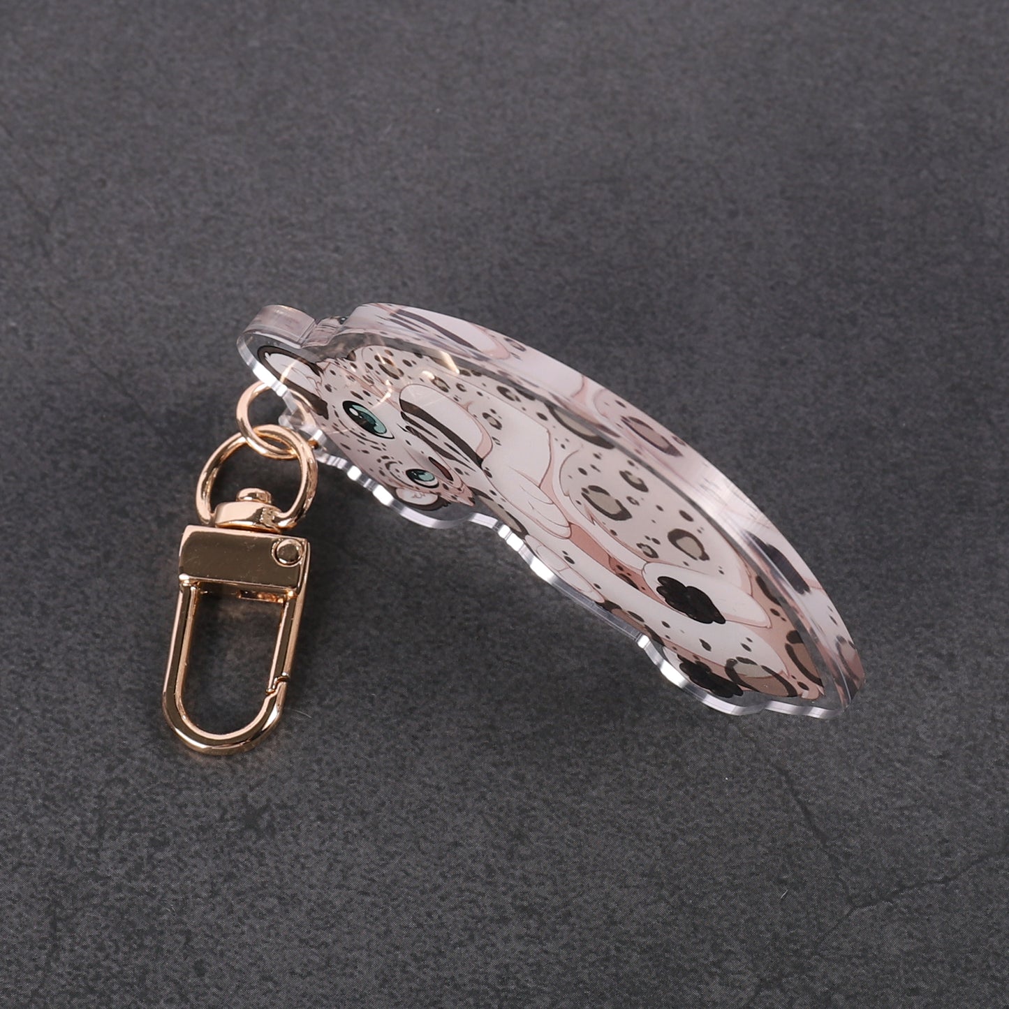Snow Leopard - Acrylic Charm