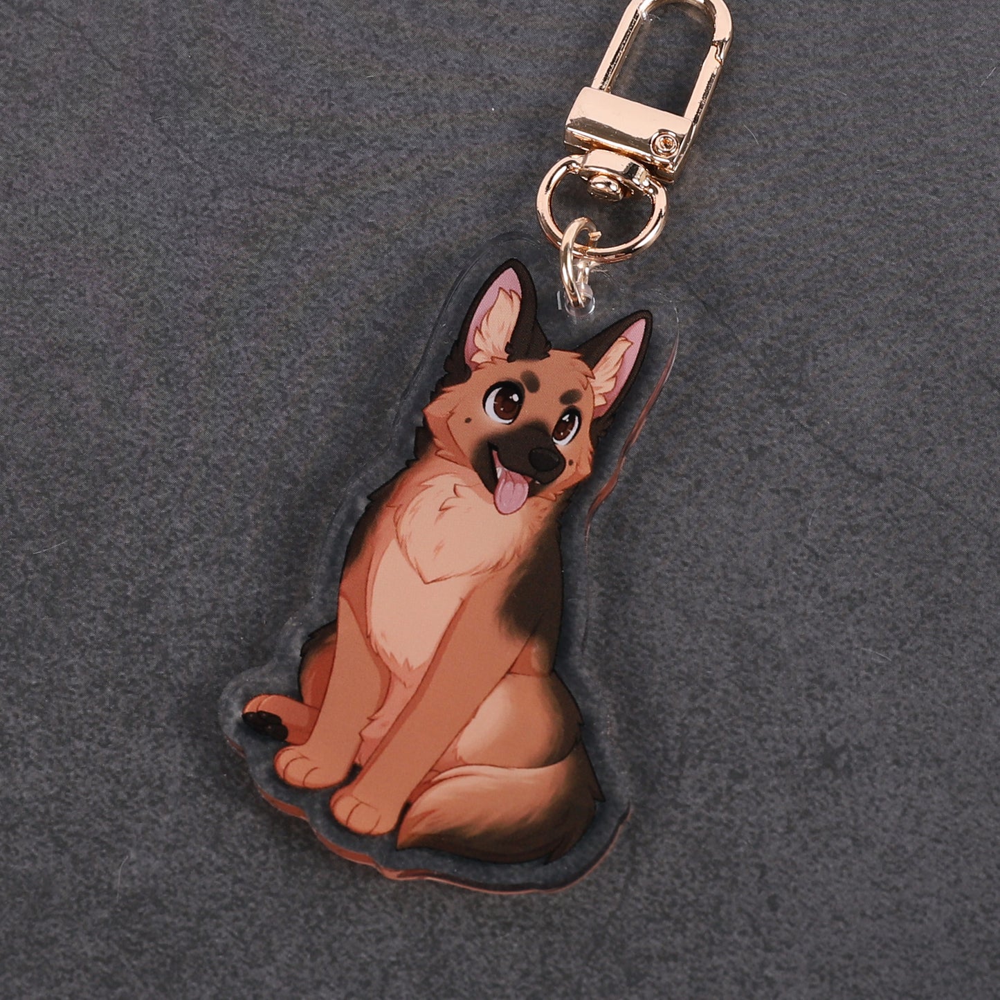 German Shepherd - Acrylic Charm