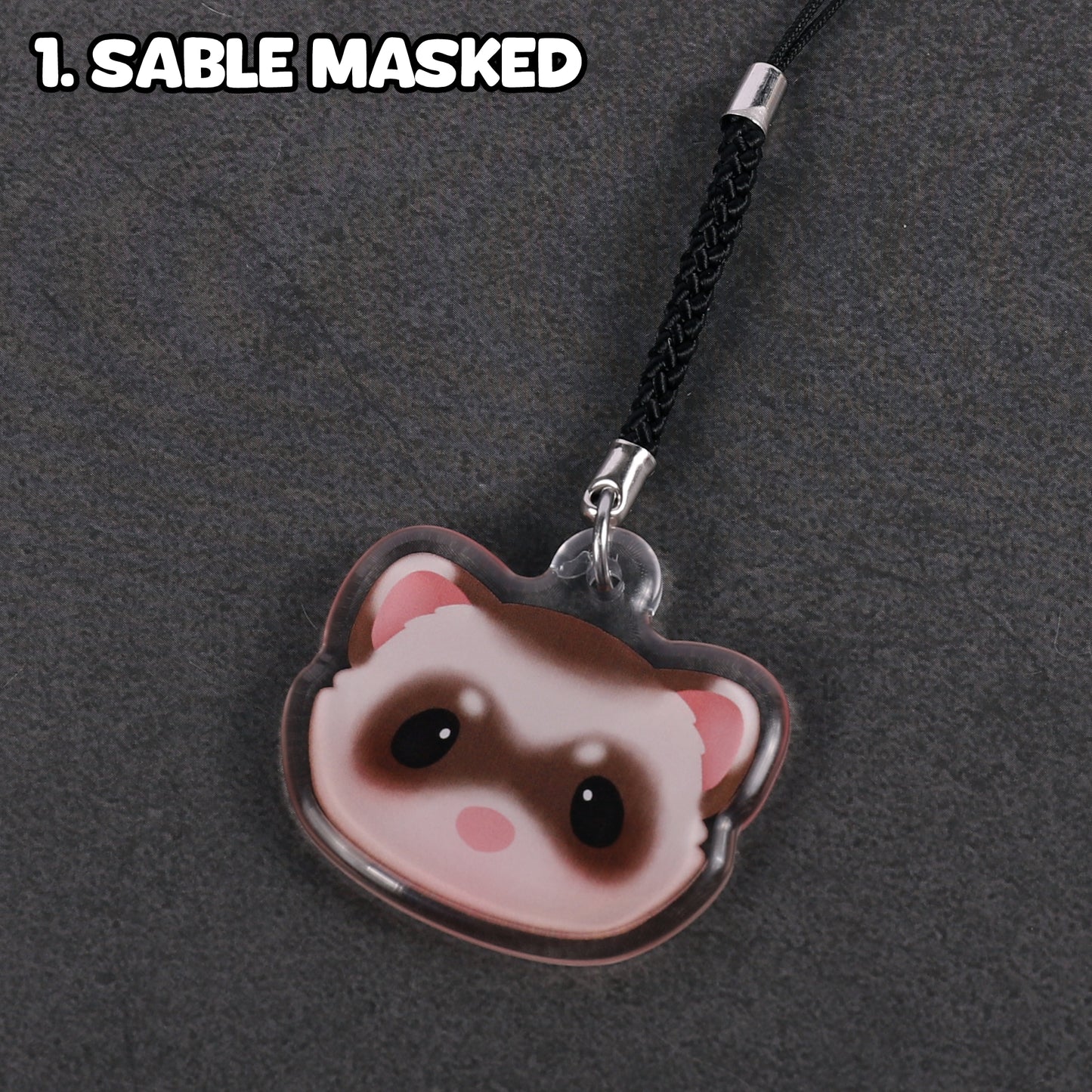 Ferret Collection - 1.5 Inch Charm